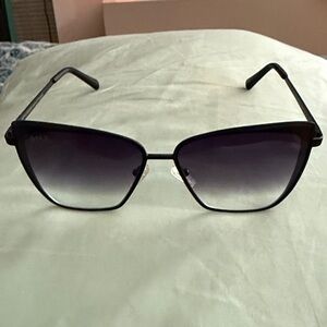 Diff Eyewear Black Gradient Sunglasses